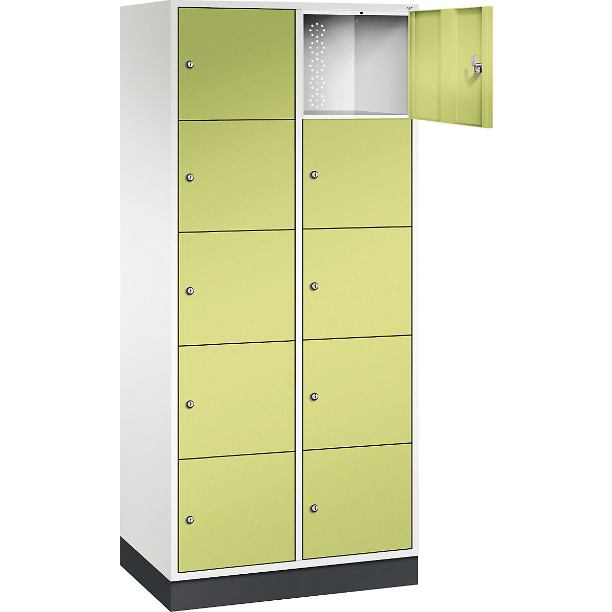 Dulap cu 5 compartimente cu încuietoare Intro – C+P (Imagine produs 2)-1