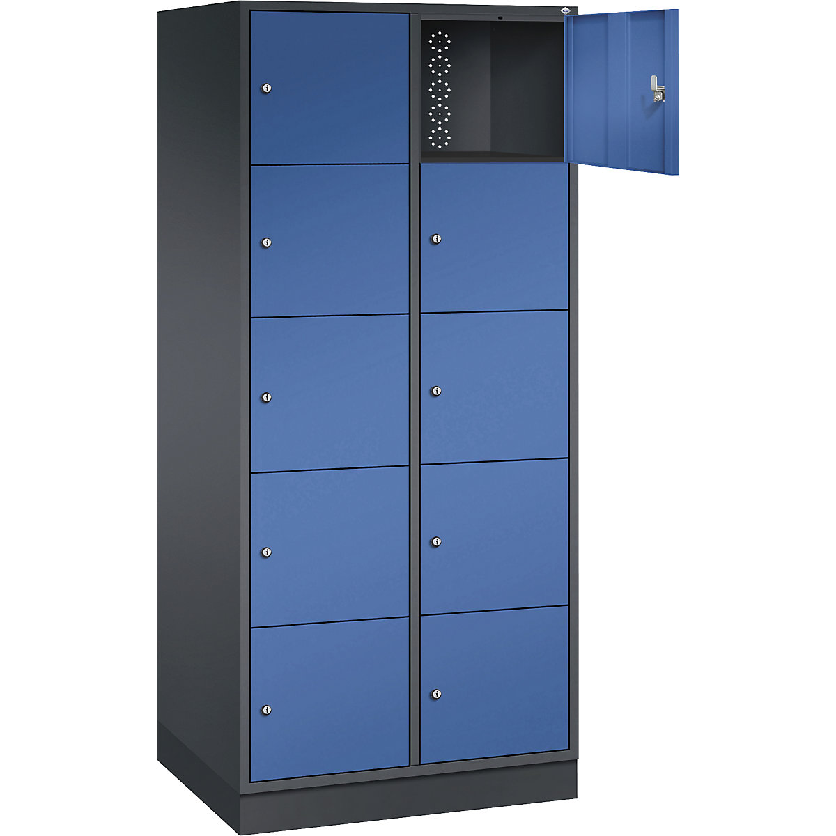 Dulap cu 5 compartimente cu încuietoare Intro – C+P (Imagine produs 2)-1