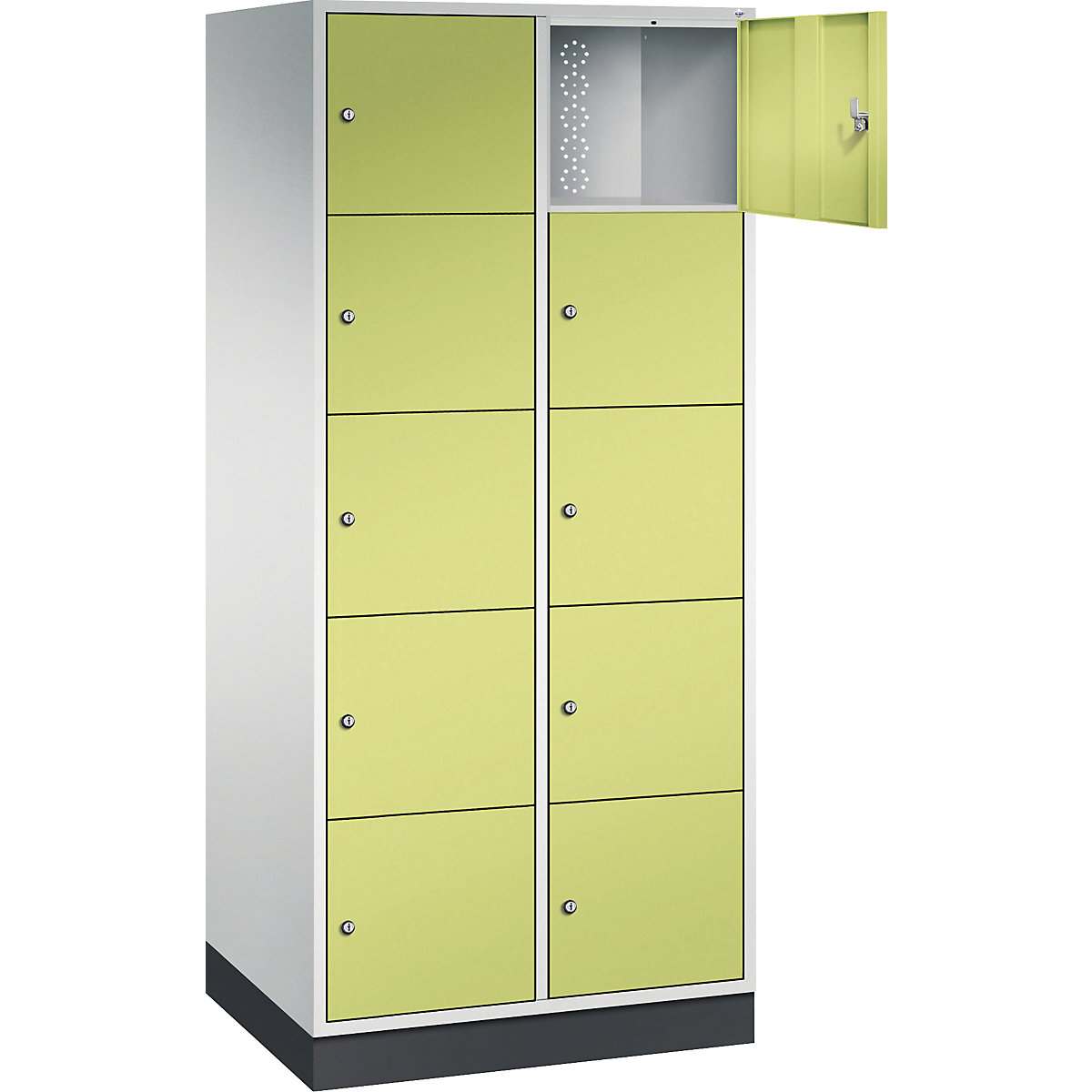 Dulap cu 5 compartimente cu încuietoare Intro – C+P (Imagine produs 2)-1