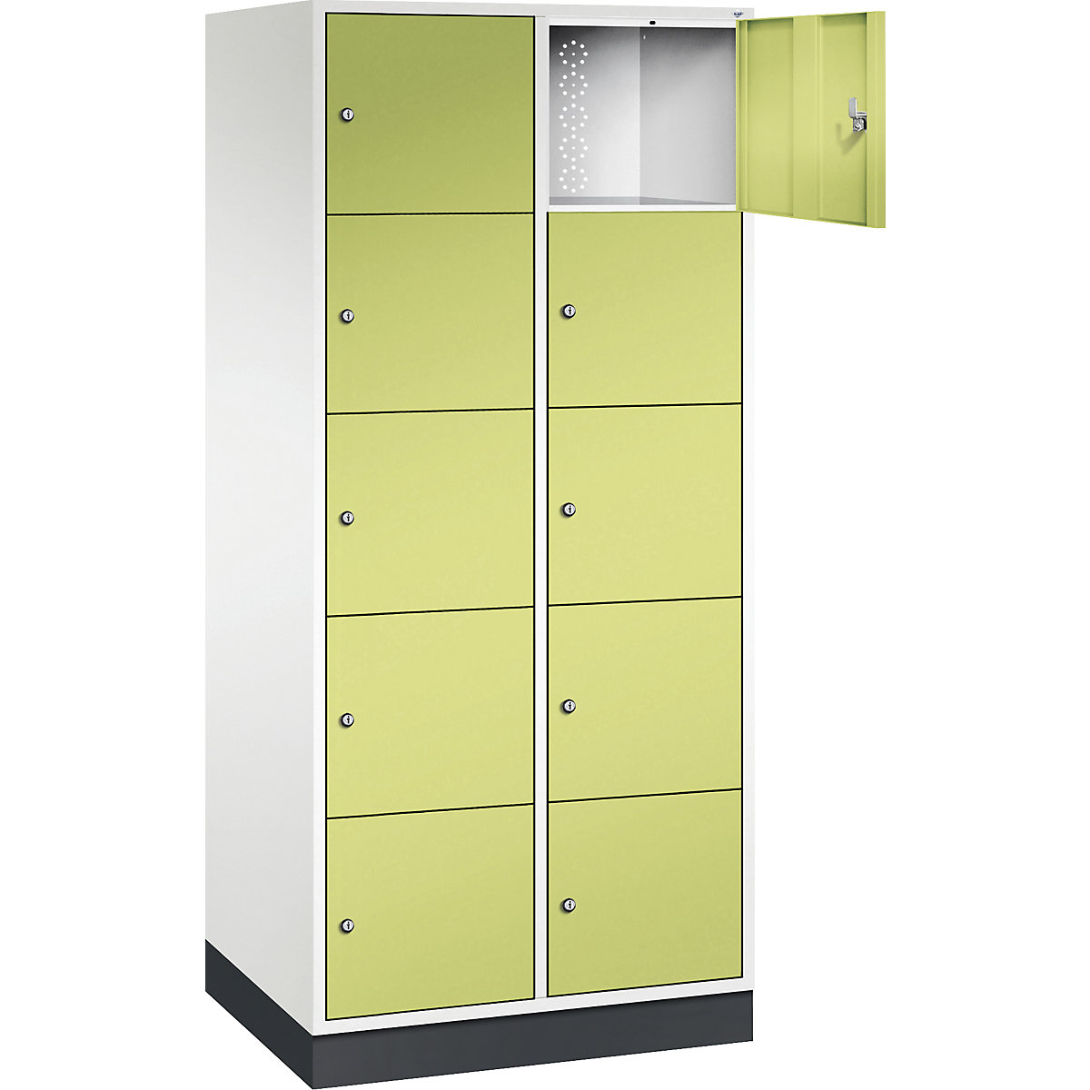Dulap cu 5 compartimente cu încuietoare Intro – C+P (Imagine produs 2)-1