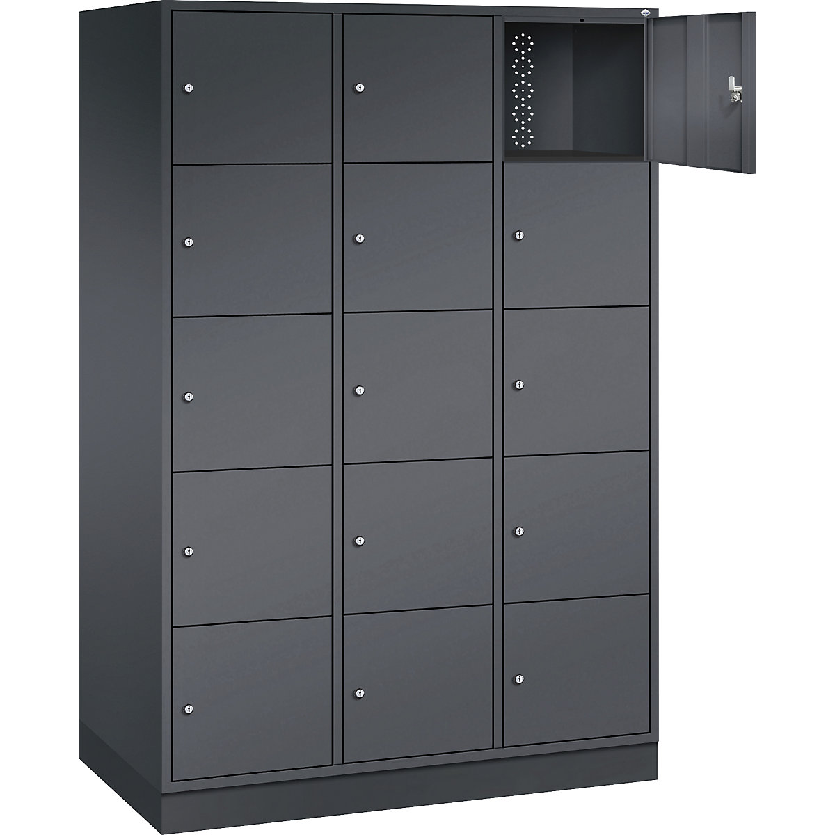 Dulap cu 5 compartimente cu încuietoare Intro – C+P (Imagine produs 2)-1
