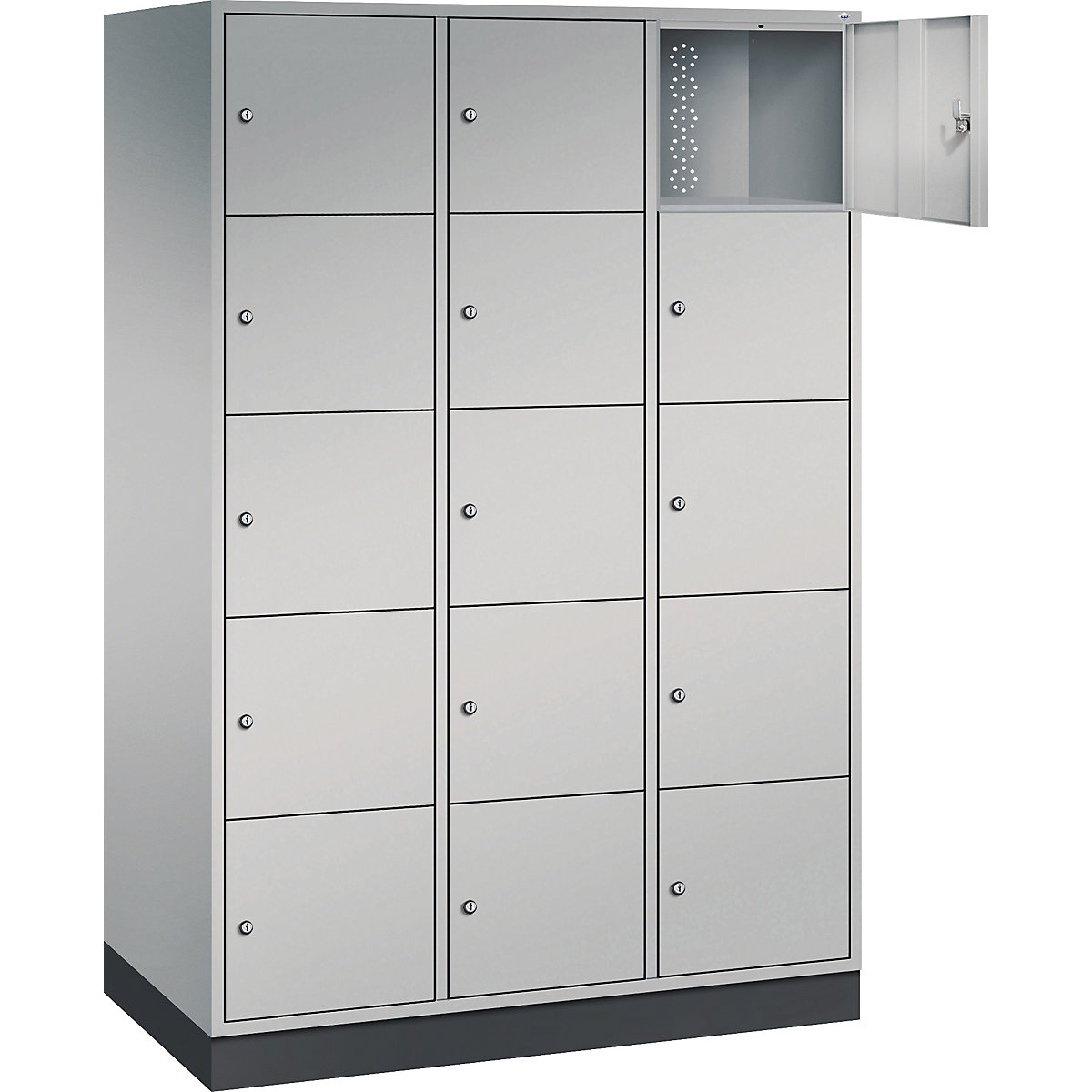 Dulap cu 5 compartimente cu încuietoare Intro – C+P (Imagine produs 2)-1