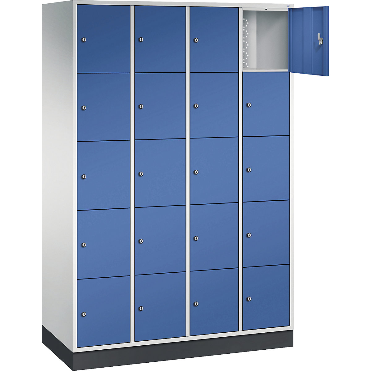 Dulap cu 5 compartimente cu încuietoare Intro – C+P (Imagine produs 2)-1