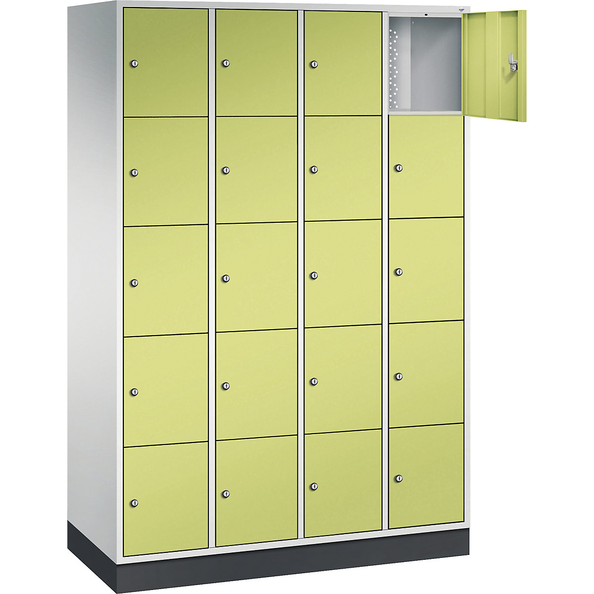 Dulap cu 5 compartimente cu încuietoare Intro – C+P (Imagine produs 2)-1