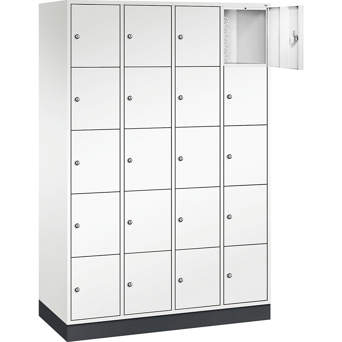 Dulap cu 5 compartimente cu încuietoare Intro – C+P (Imagine produs 2)-1