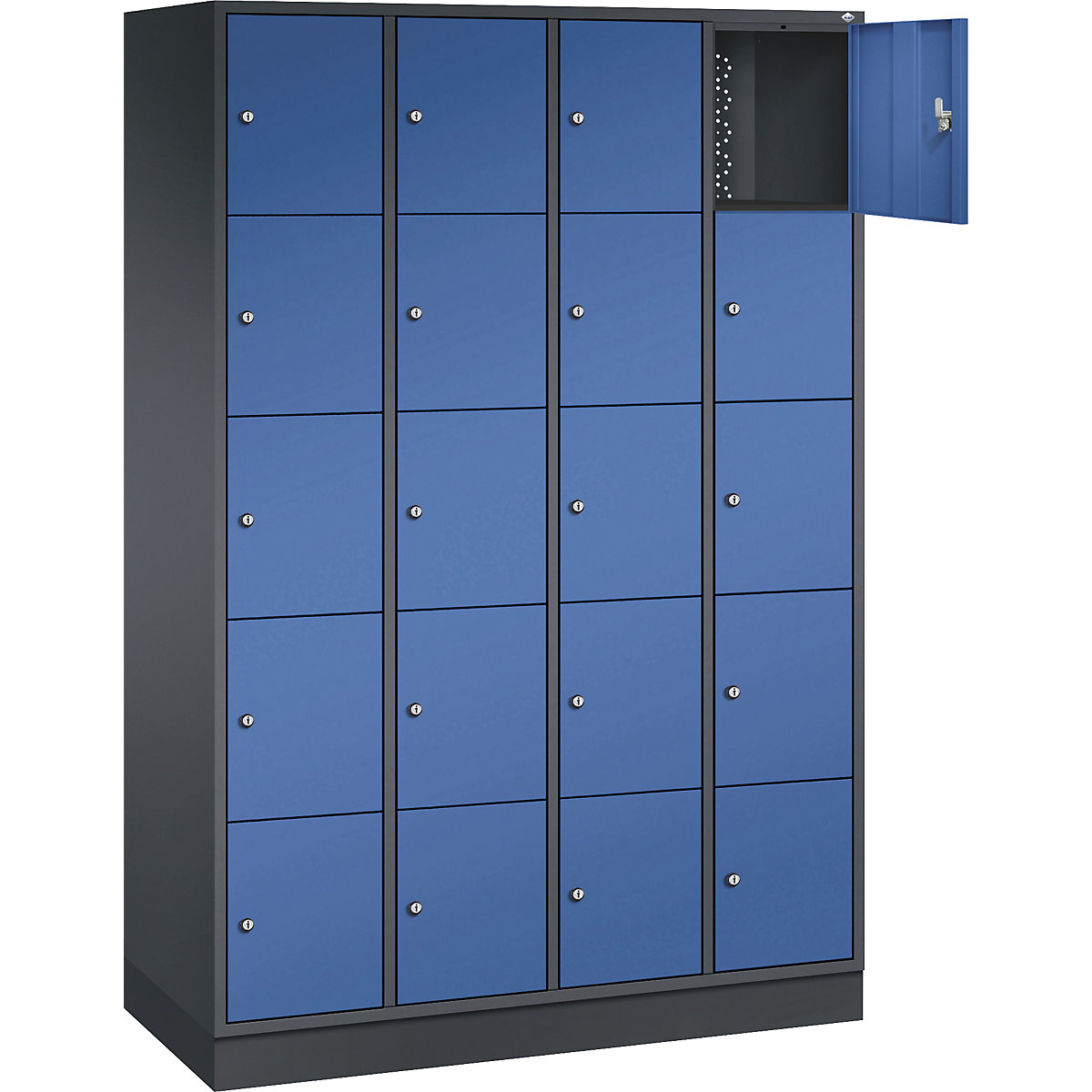 Dulap cu 5 compartimente cu încuietoare Intro – C+P (Imagine produs 2)-1