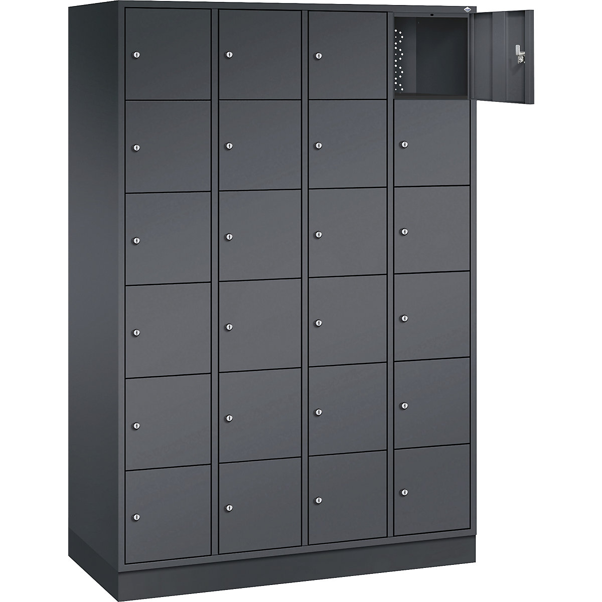 Dulap cu 6 compartimente cu încuietoare Intro – C+P (Imagine produs 2)-1
