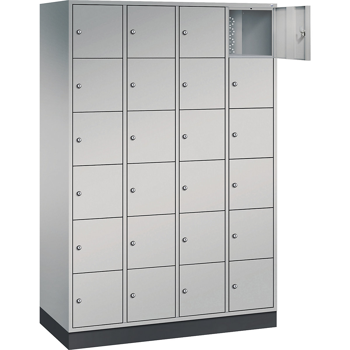 Dulap cu 6 compartimente cu încuietoare Intro – C+P (Imagine produs 2)-1