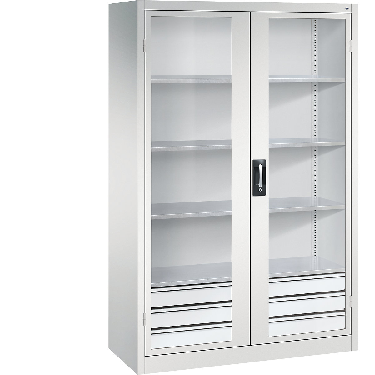 Dulap cu ușă cu canat cu geam – C+P (Imagine produs 2)-1