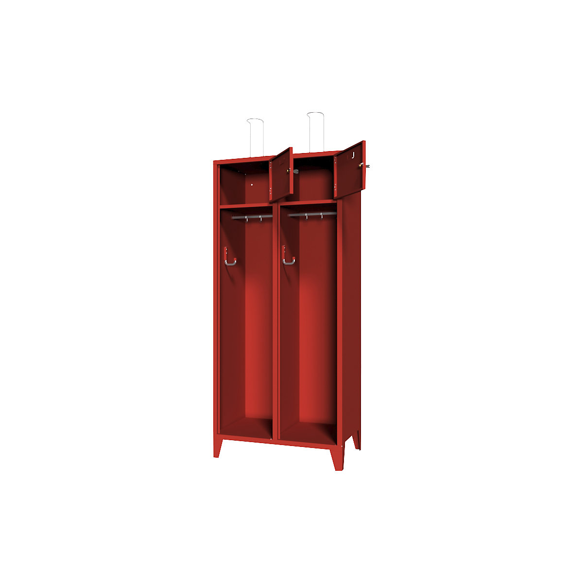 Dulap pentru pompieri, cu picioare – Pavoy (Imagine produs 2)-1