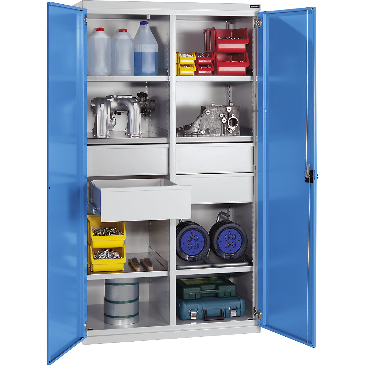 Dulap pentru sarcini grele din oțel – eurokraft pro (Imagine produs 2)-1
