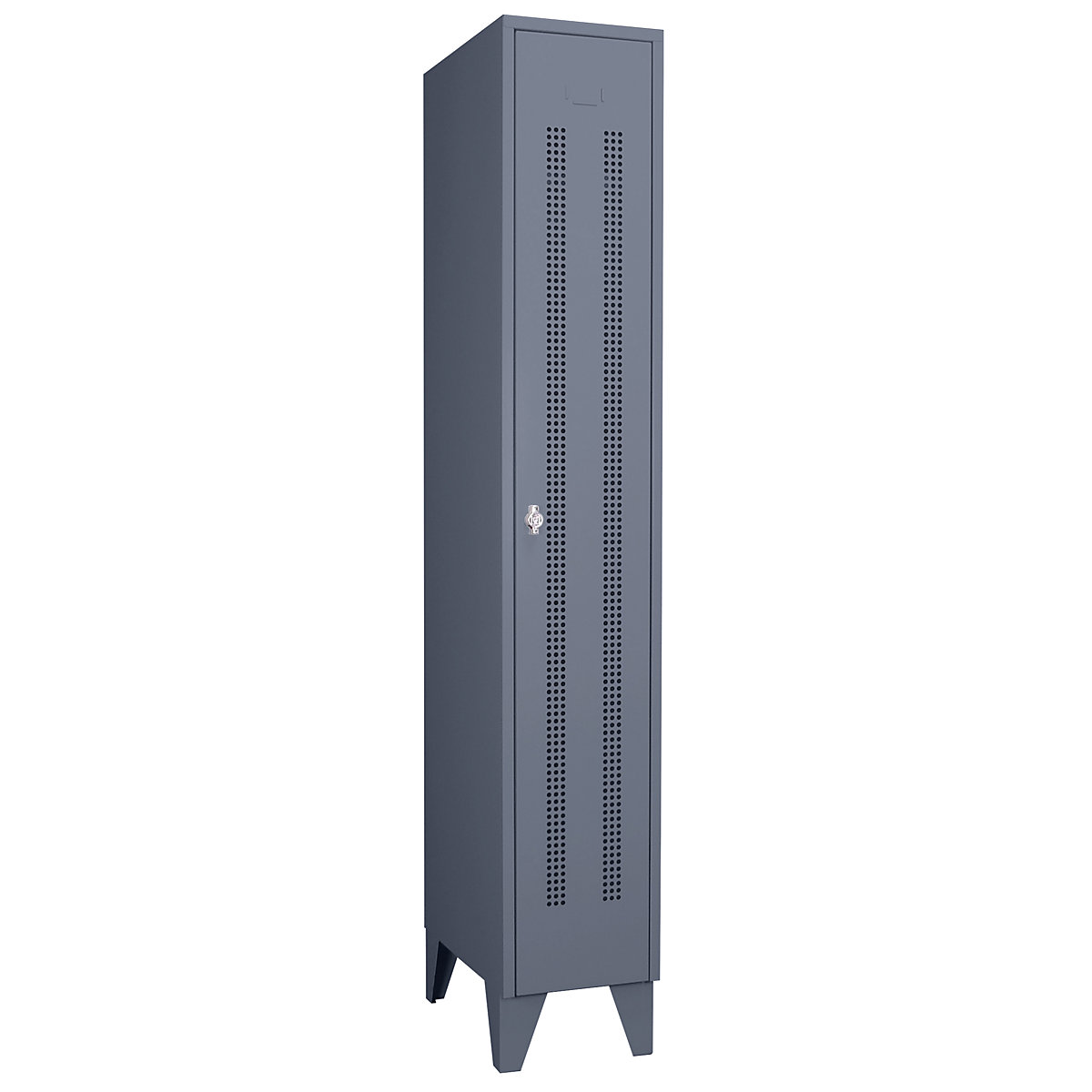 Vestiar Berlin 1 – Wolf, 1 modul, gri albăstrui, lățime 300 mm-0