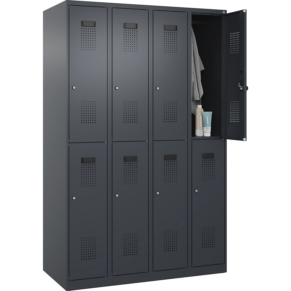 Vestiar cu două niveluri Evolo PLUS – C+P (Imagine produs 3)-2