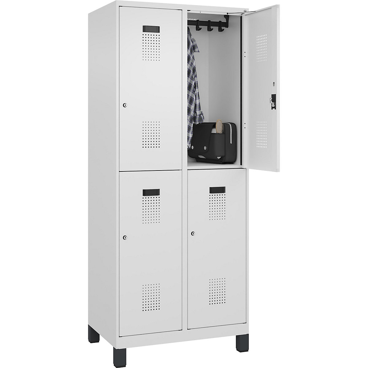 Vestiar cu două niveluri Evolo PLUS – C+P (Imagine produs 3)-2