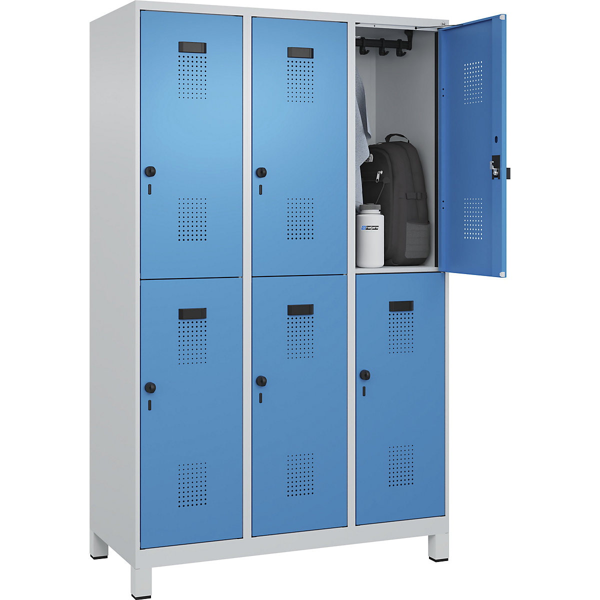 Vestiar cu două niveluri Evolo PLUS – C+P (Imagine produs 3)-2