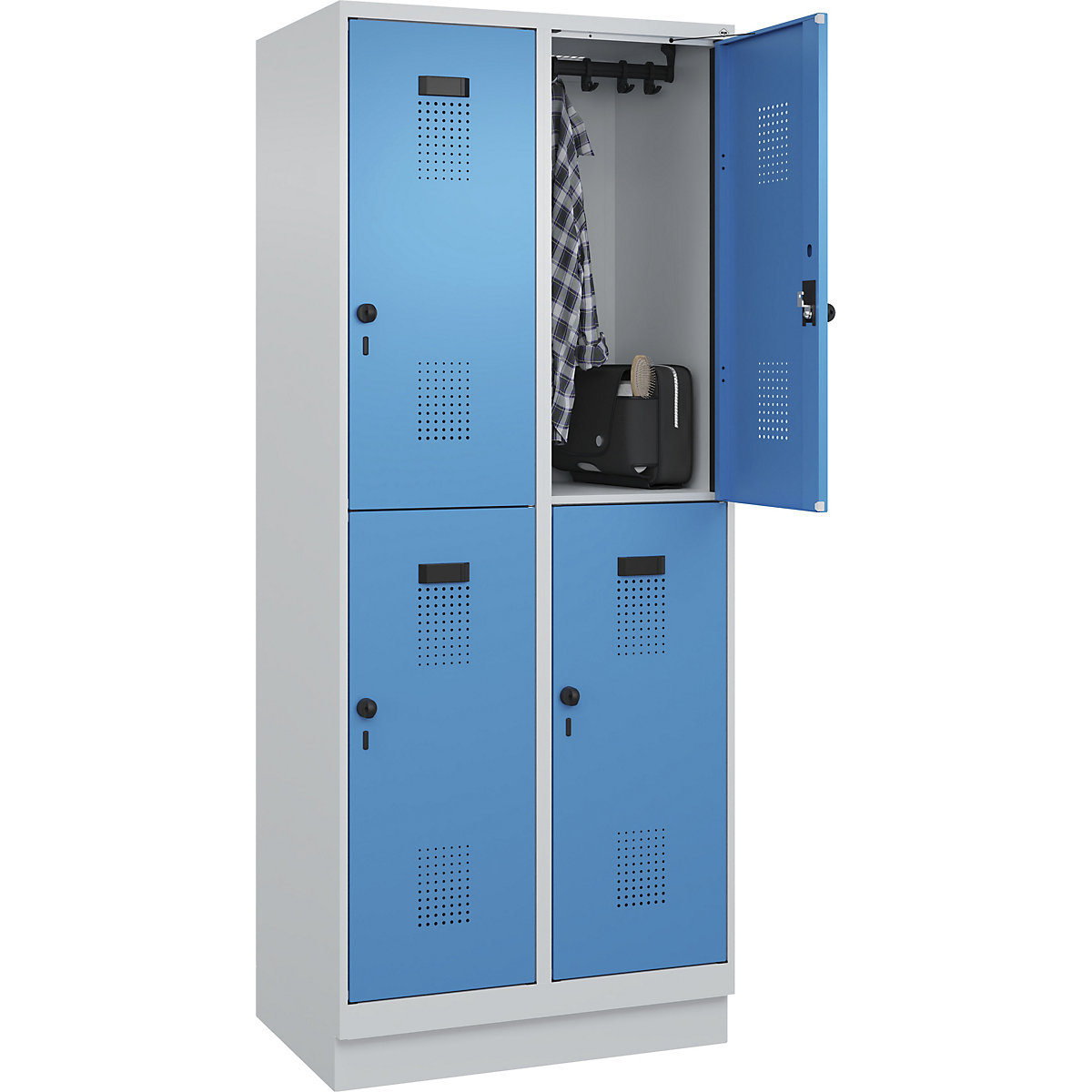 Vestiar cu două niveluri Evolo PLUS – C+P (Imagine produs 3)-2