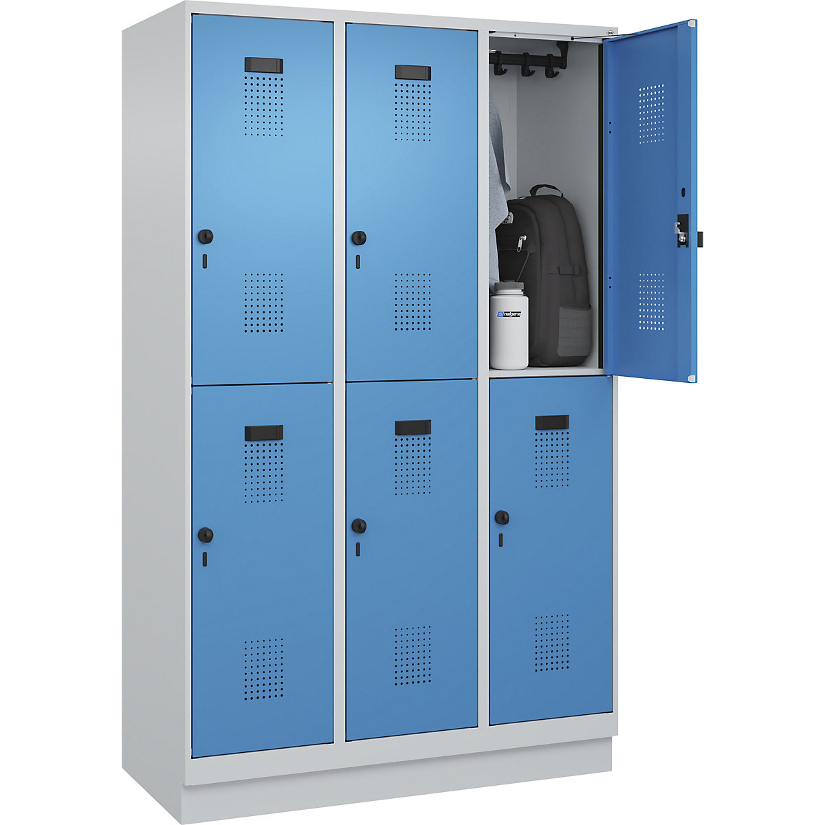 Vestiar cu două niveluri Evolo PLUS – C+P (Imagine produs 3)-2