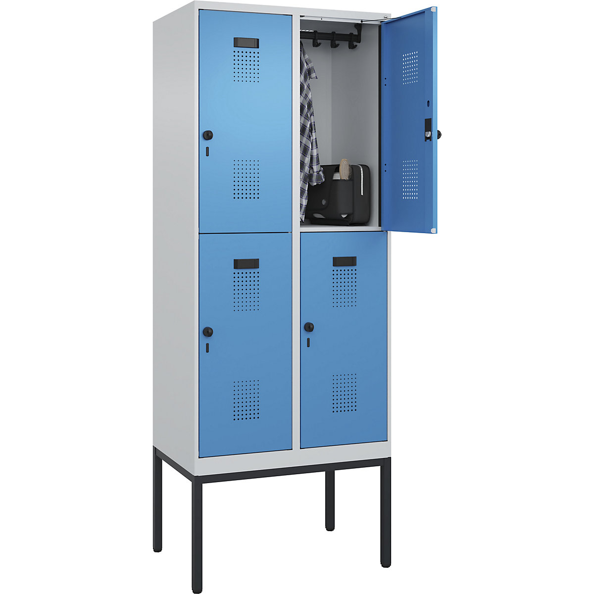 Vestiar cu două niveluri Evolo PLUS – C+P (Imagine produs 3)-2