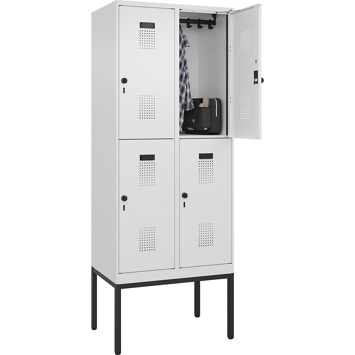 Vestiar cu două niveluri Evolo PLUS – C+P (Imagine produs 3)-2