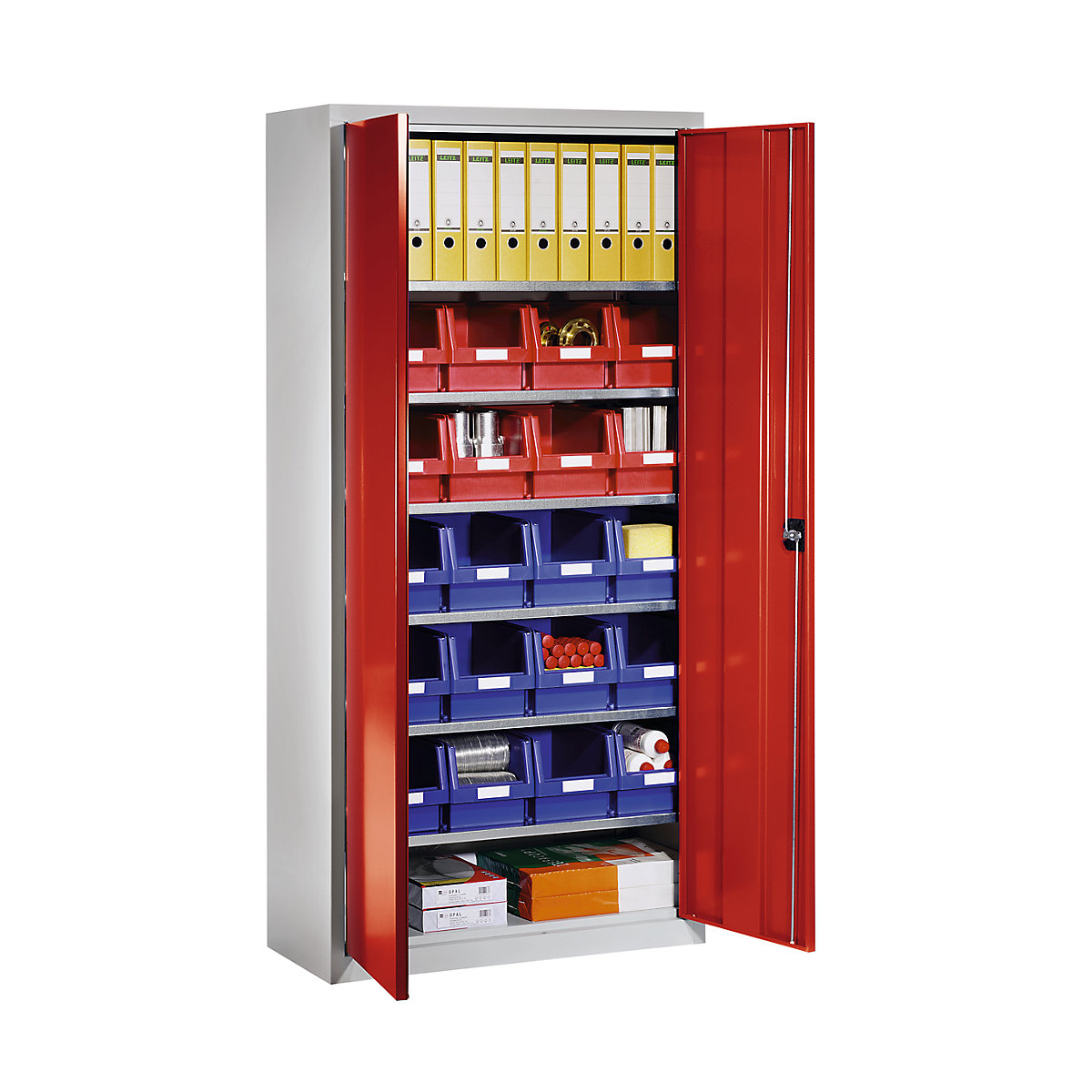 Dulap pentru materiale din tablă de oțel – eurokraft pro