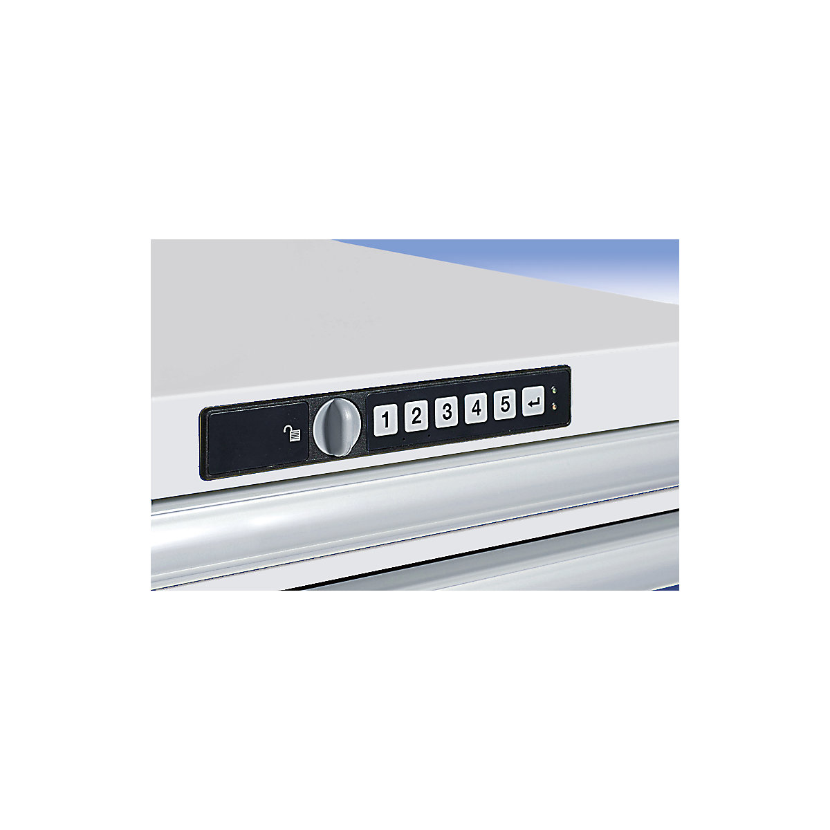 Sistem modular pentru banc de lucru, dulap inferior – LISTA (Imagine produs 4)-3