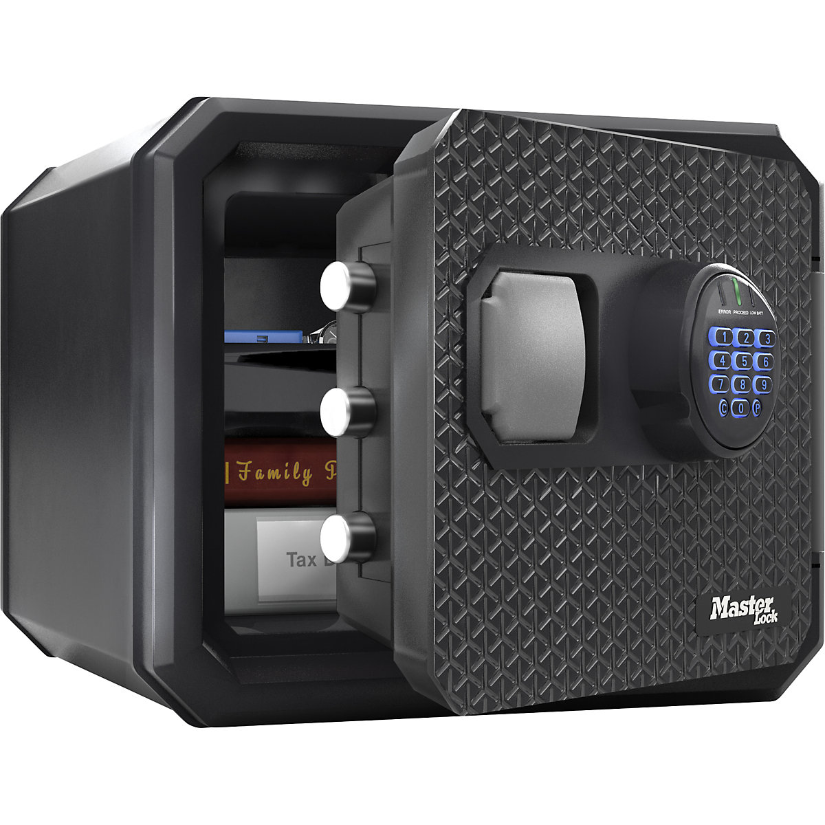 Seif de siguranță cu combinație electronică – Masterlock (Imagine produs 3)-2