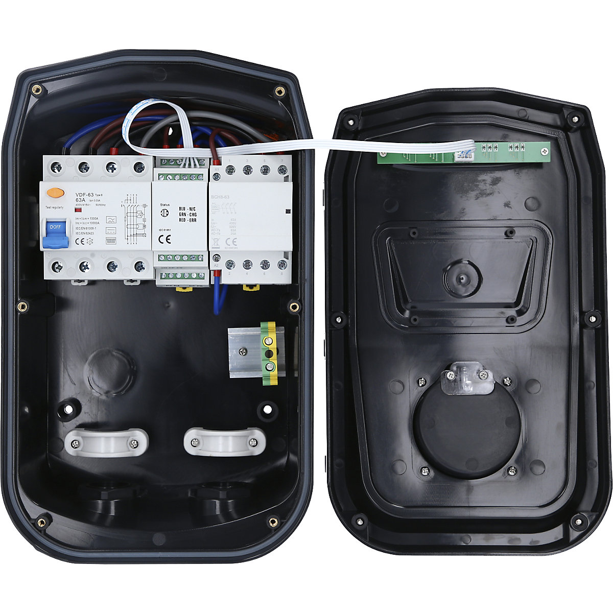 efuturo Wallbox mit Typ-2-Ladekabel, 3 Phasen (Produktabbildung 2)-1