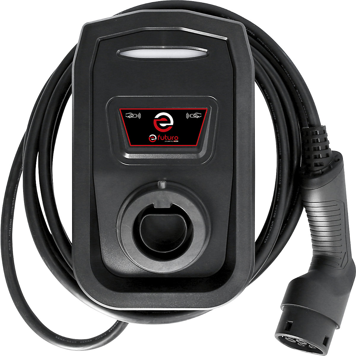 Wallbox efuturo s nabíjacím káblom typu 2, 1 fáza (Zobrazenie produktu 2)-1