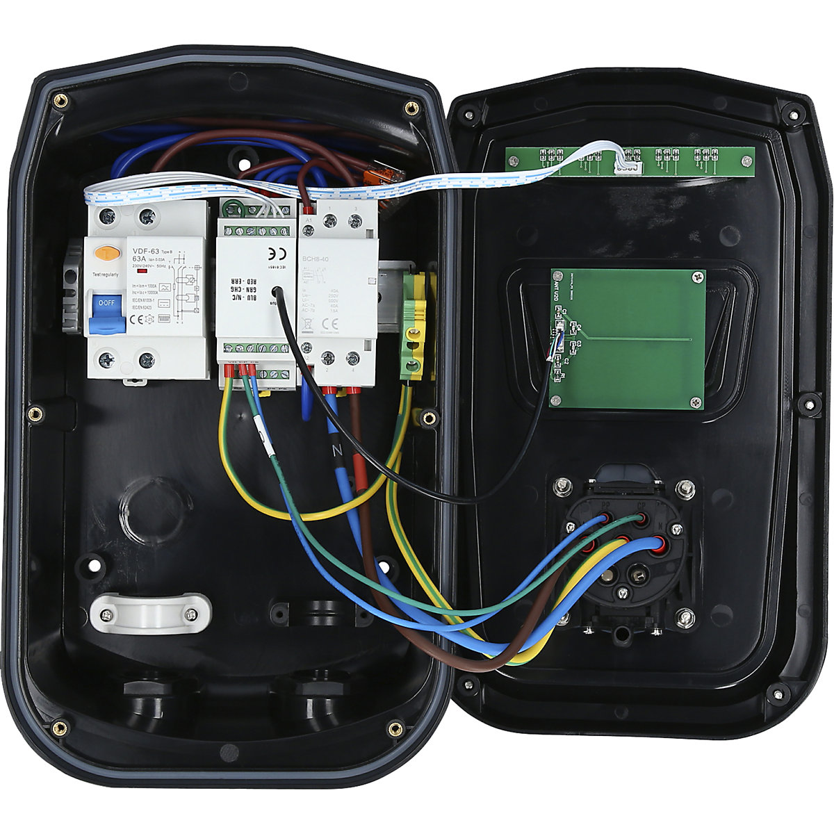 efuturo-wallbox met type 2-stopcontact, 1 fase (Productafbeelding 2)-1