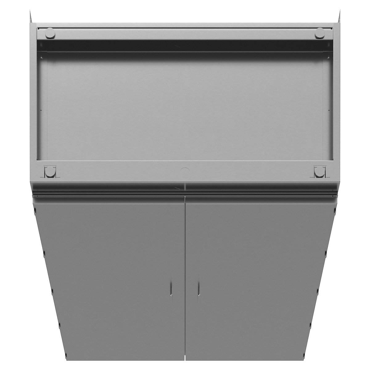 Cleanroom full height cupboard made of stainless steel (Product illustration 4)-3