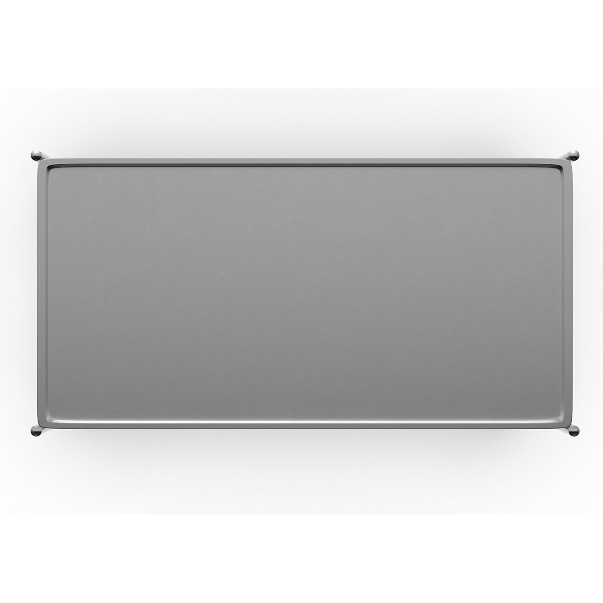 Cărucior etajat din inox, sudat – Kongamek (Imagine produs 7)-6