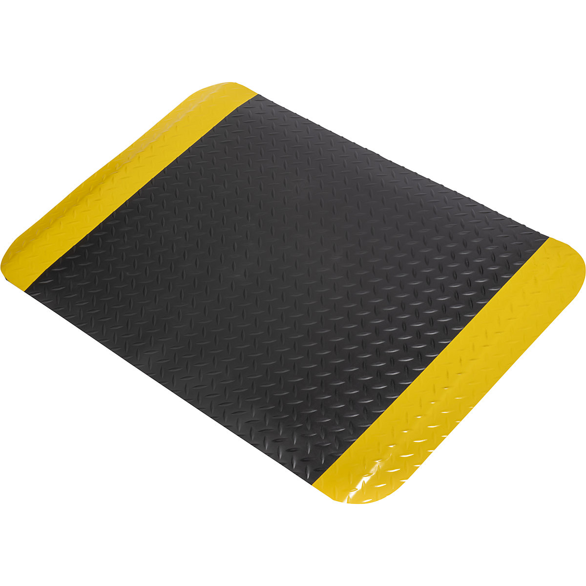Covoraș ReGen 70, dimensiune fixă, lung. x lăț. 900 x 600 mm, negru / galben-0