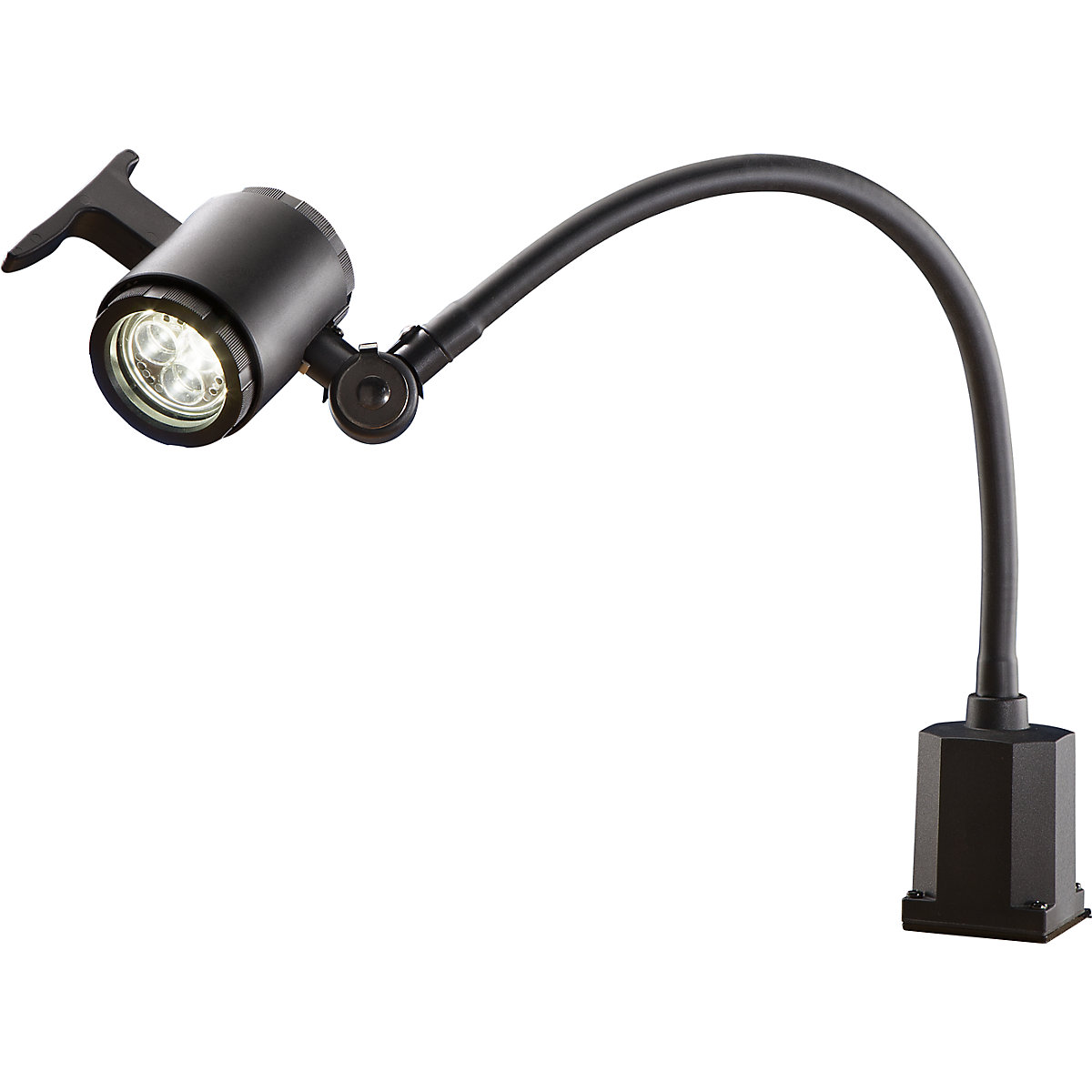 Lampă LED pentru utilaje, cu braţ flexibil, IP65