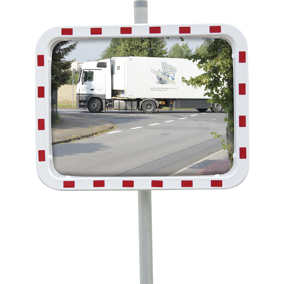 Oglindă pentru trafic, cu suport universal – dancop (Imagine produs 2)-1