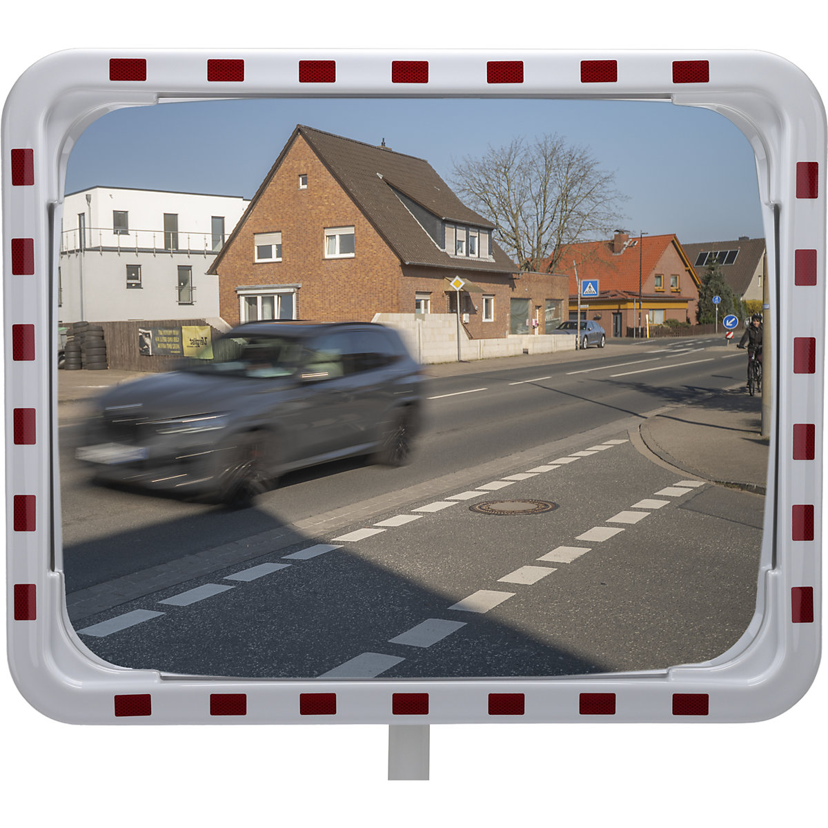 Oglindă pentru trafic, cu suport universal – dancop (Imagine produs 4)-3