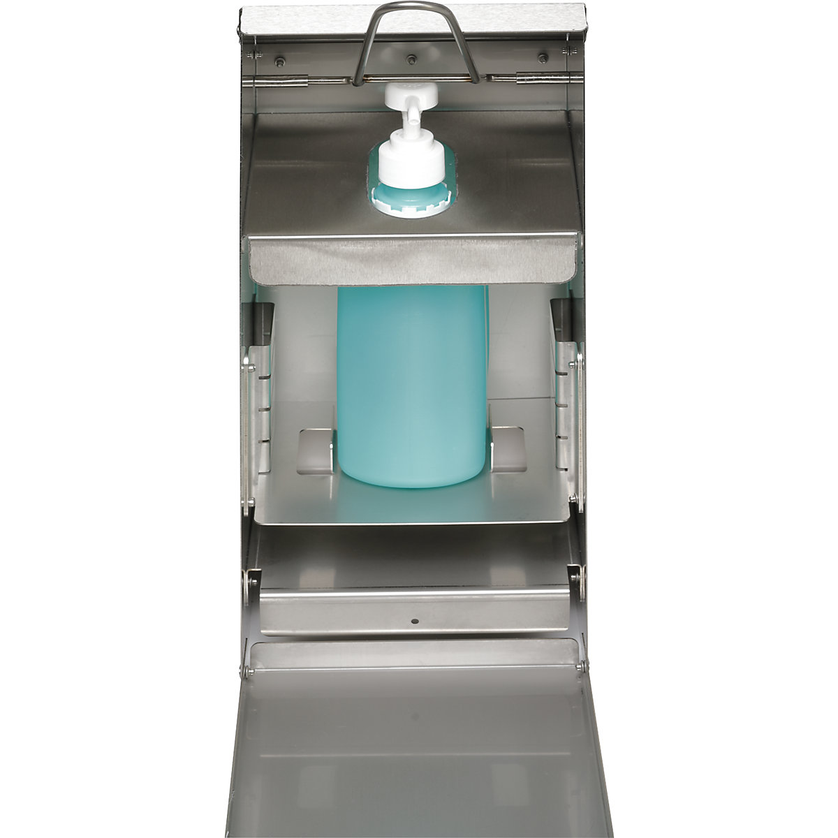 Dozator de dezinfectant pentru mâini, cu suport de perete – VAR (Imagine produs 3)-2