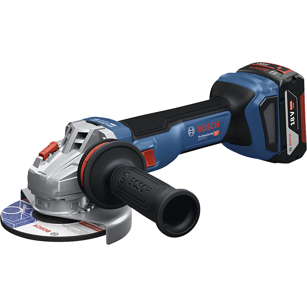 Akku-Winkelschleifer GWS 18V-11 Bosch (Produktabbildung 2)-1