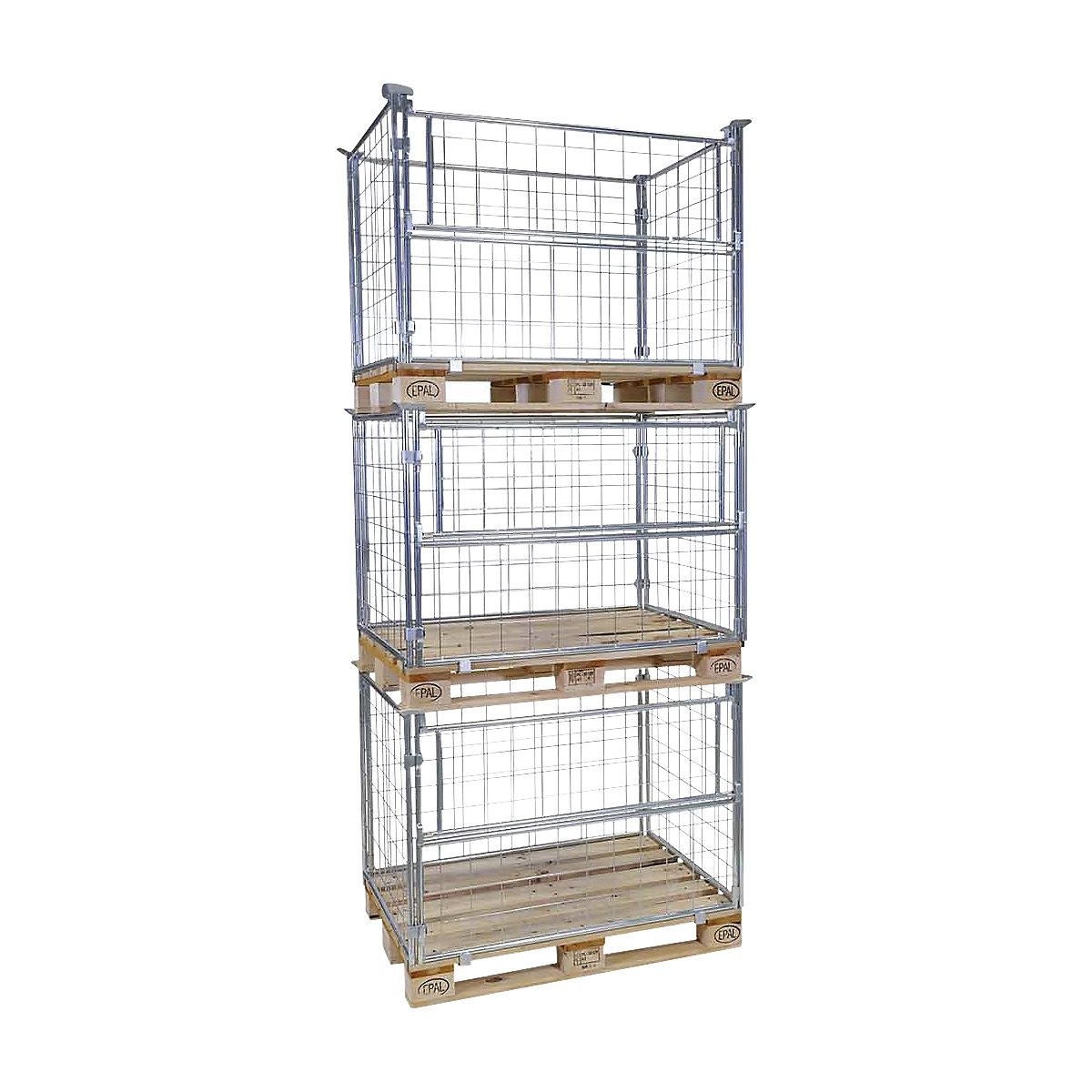 Estrutura empilhável em grade para palete EUR – ratioform economy (Imagem do produto 3)-2