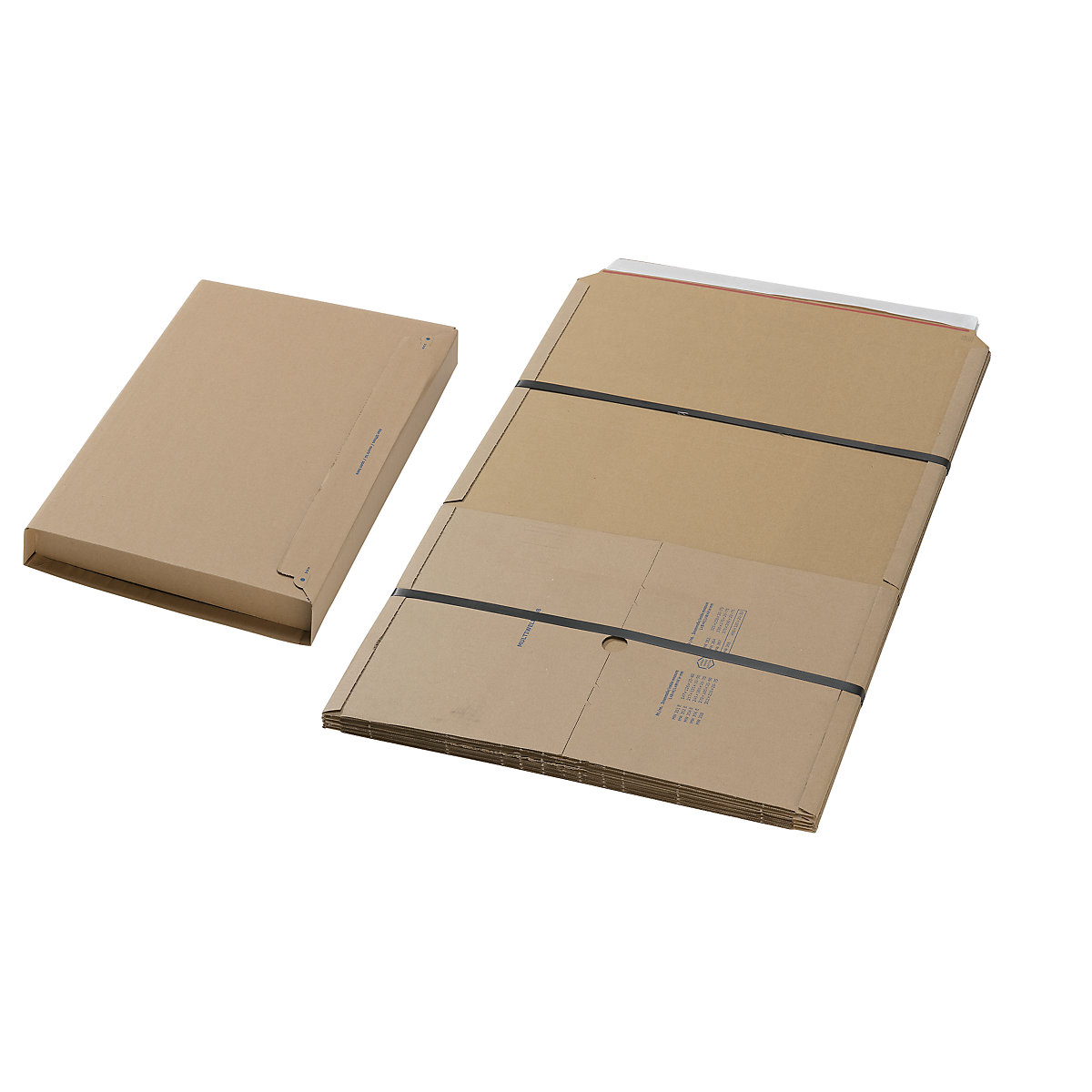 Embalagem universal e para livros – eurokraft basic, embalagem de 50 unidades, dimensões interiores CxL 455 x 320 mm-4