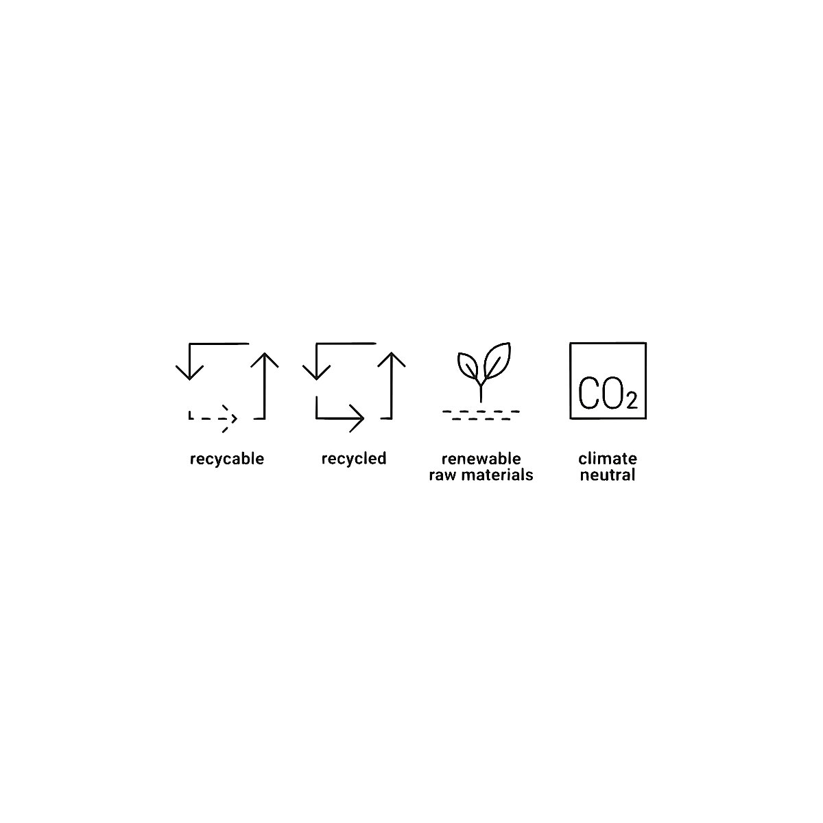 Envelope de papel almofadado branco, terra – ratioform terra (Imagem do produto 2)-1