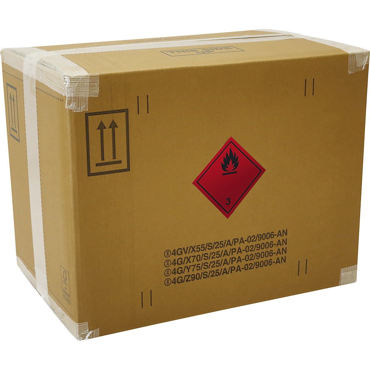 Caja de cartón para mercancías peligrosas PREMIUM – ratioform terra (Imagen del producto 4)-3