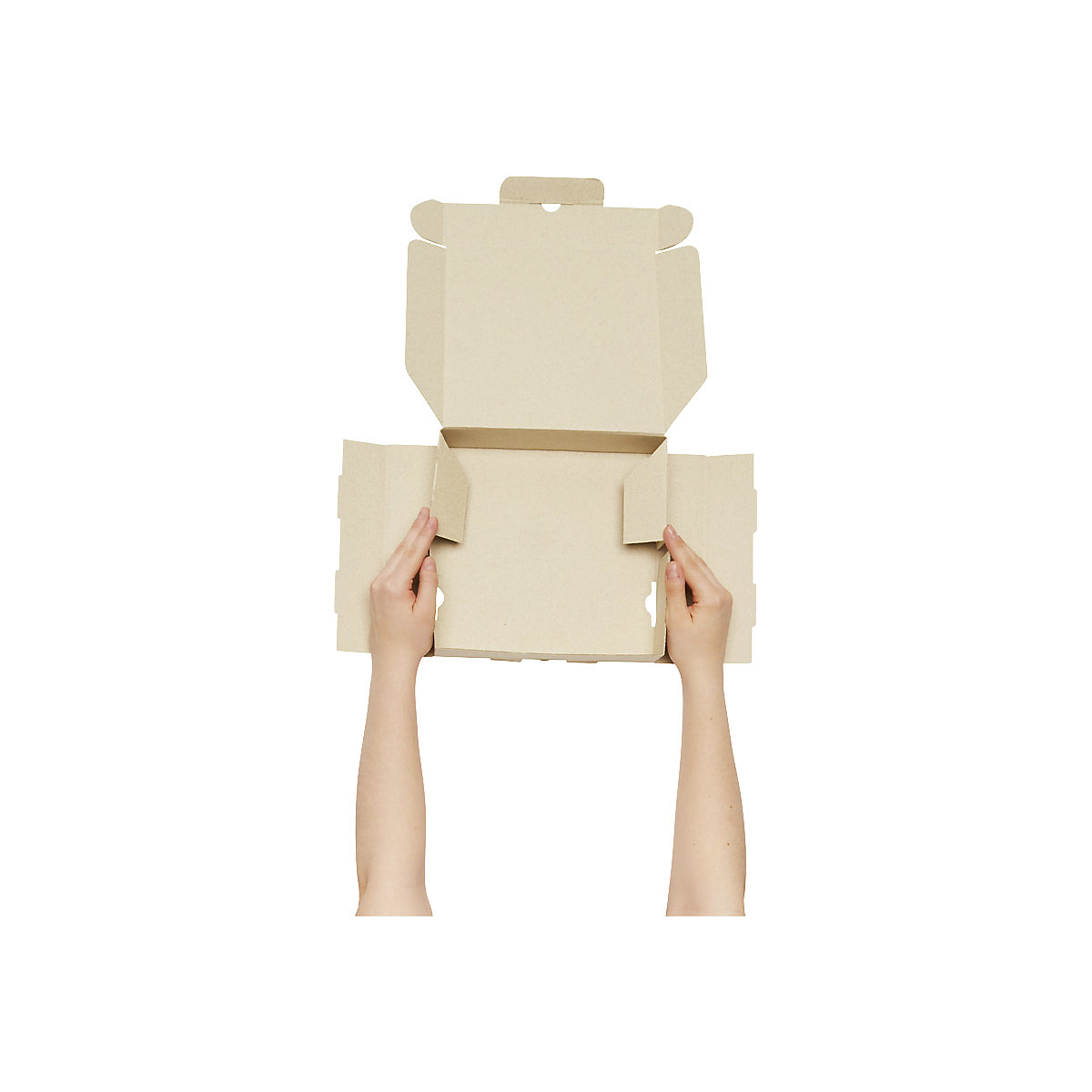 Boîte pliante en papier d'herbe – ratioform terra (Illustration du produit 2)-1