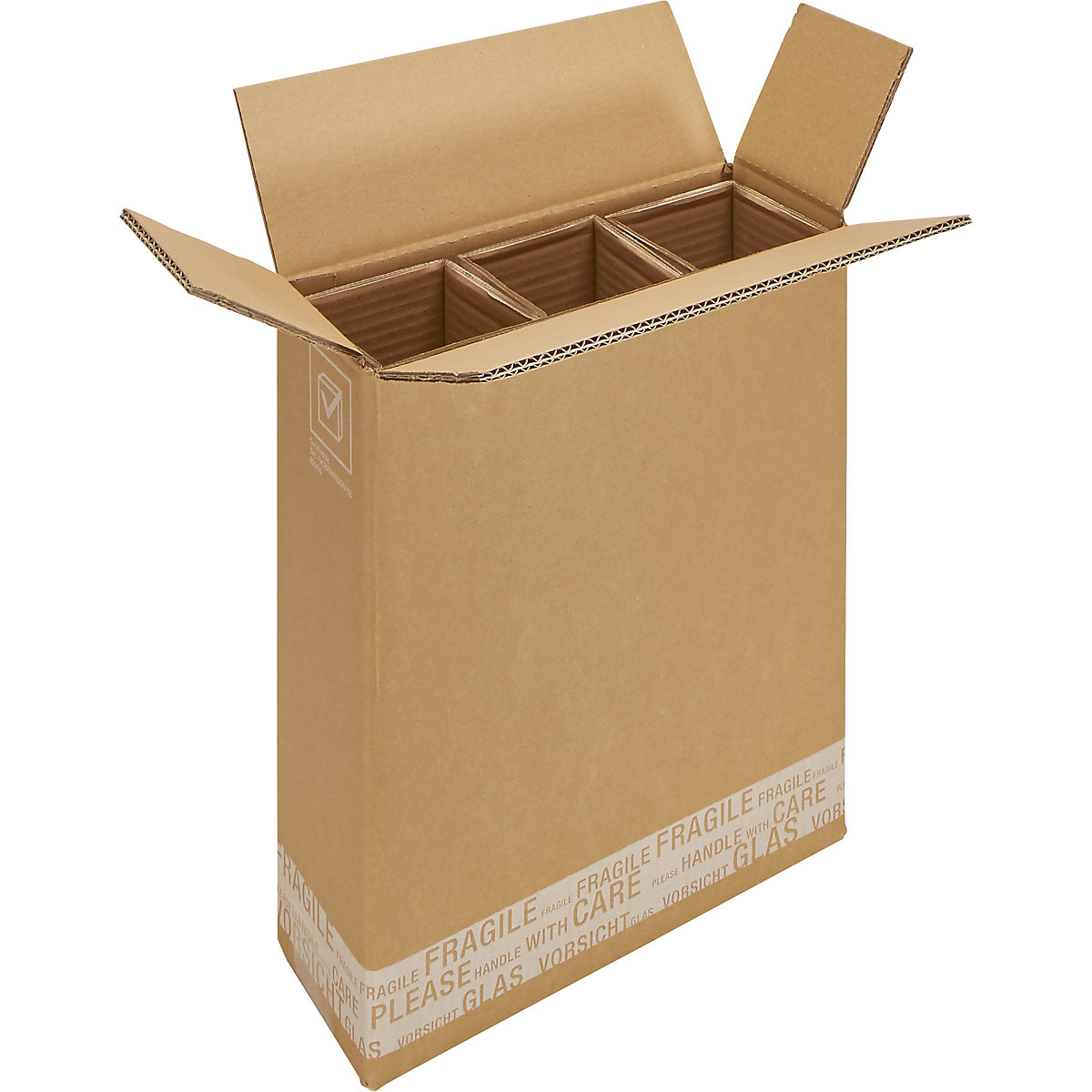 Carton à bouteilles poste/DHL – ratioform