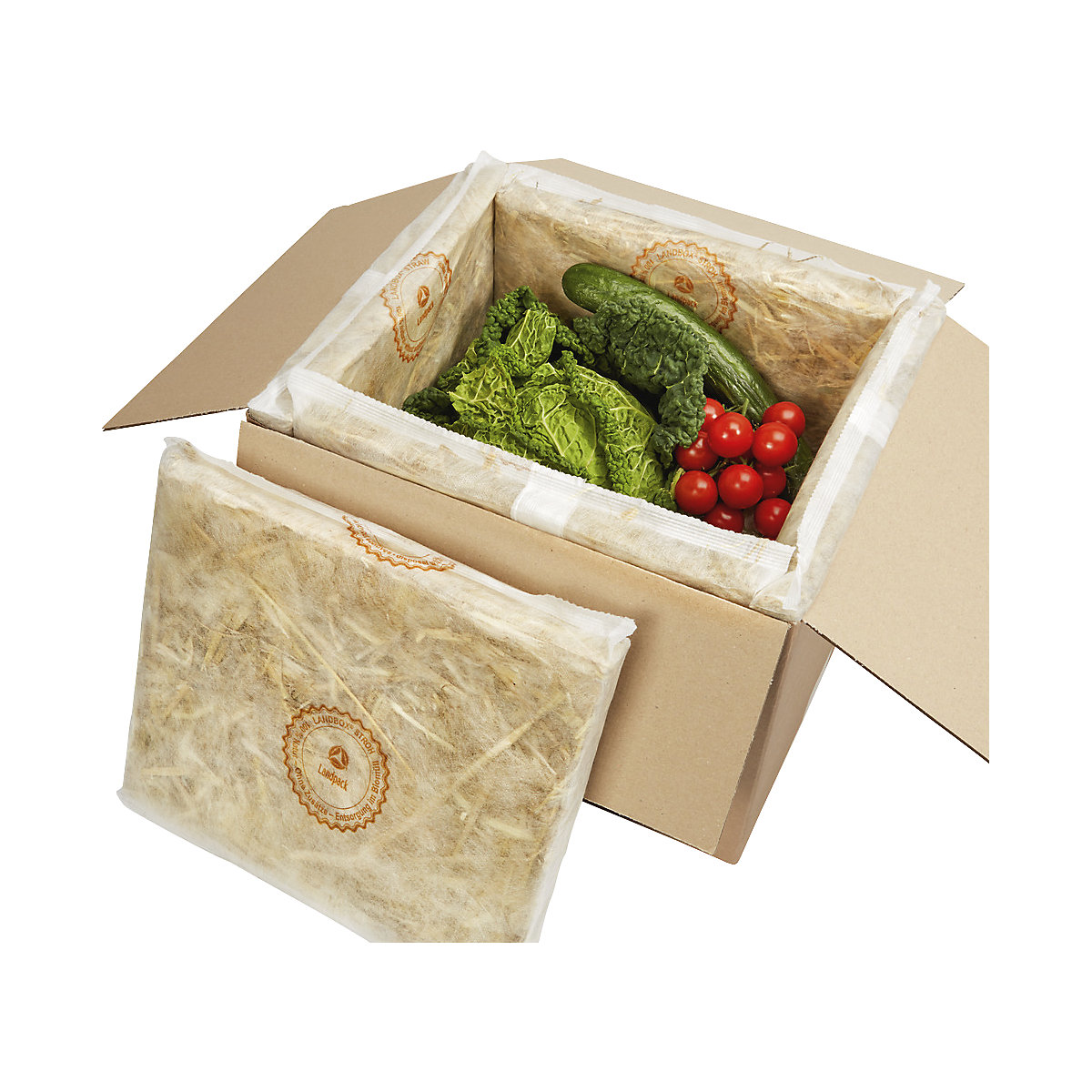 Boîte isotherme en paille – Landbox® – ratioform terra (Illustration du produit 2)-1