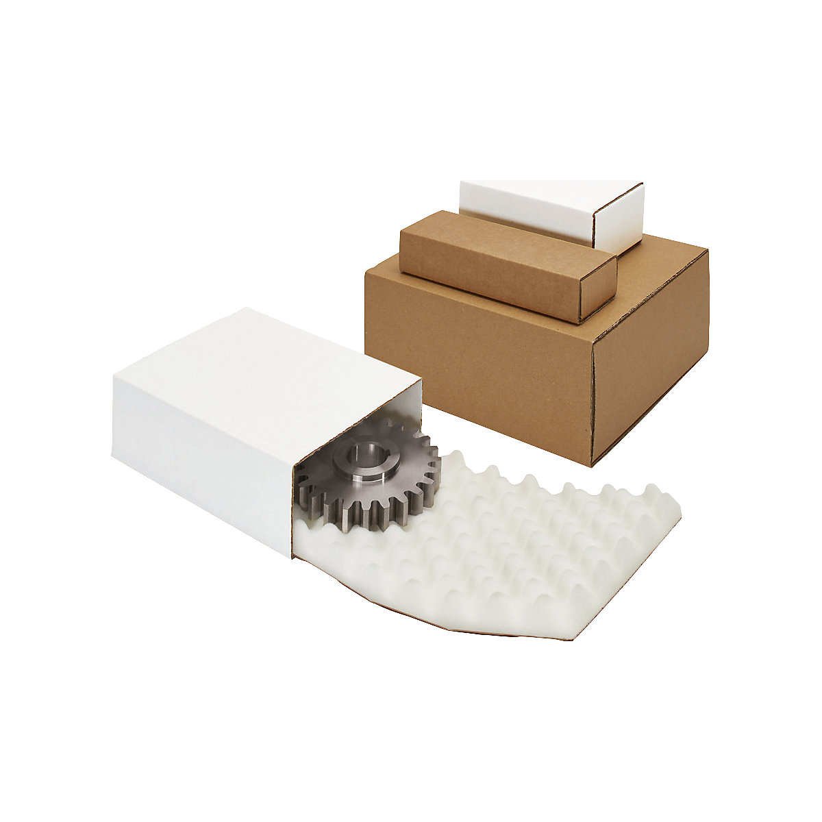 Boîte d'expédition avec calage mousse VarioPac - ratioform