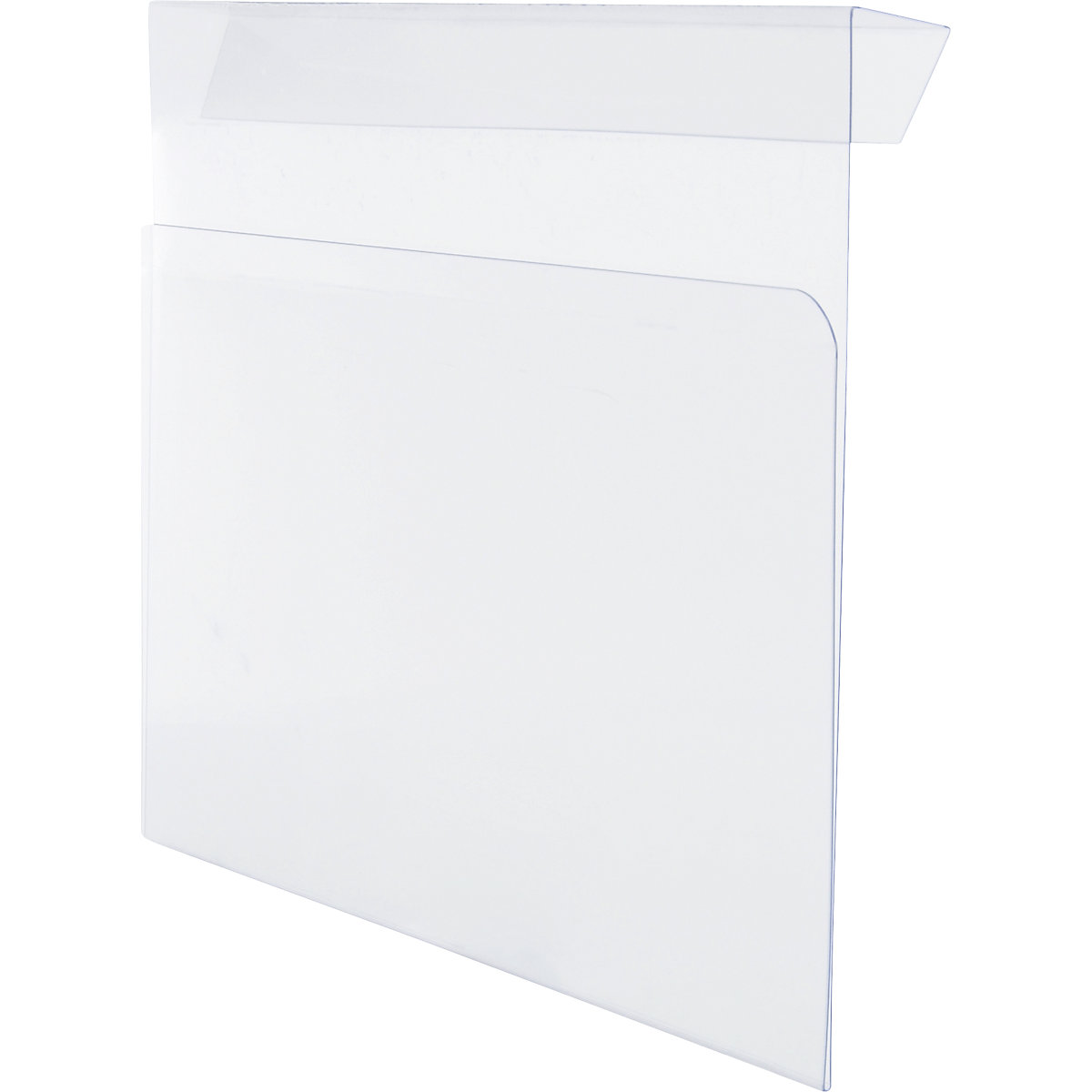 Porte-documents avec réglette d'accrochage