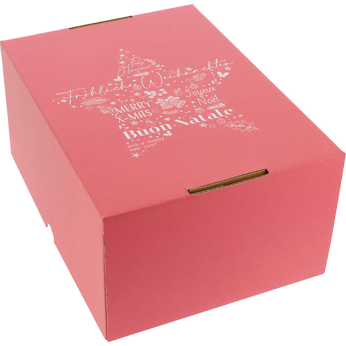 Boîte cloche motif International Christmas Star – ratioform