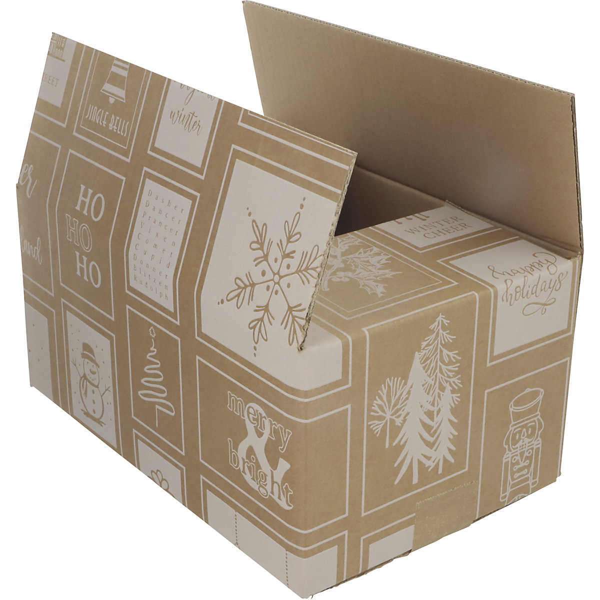Carton d'expédition Happy Holidays - ratioform