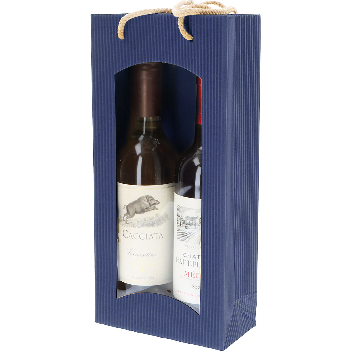 Sac cadeau, cannelure apparente – ratioform