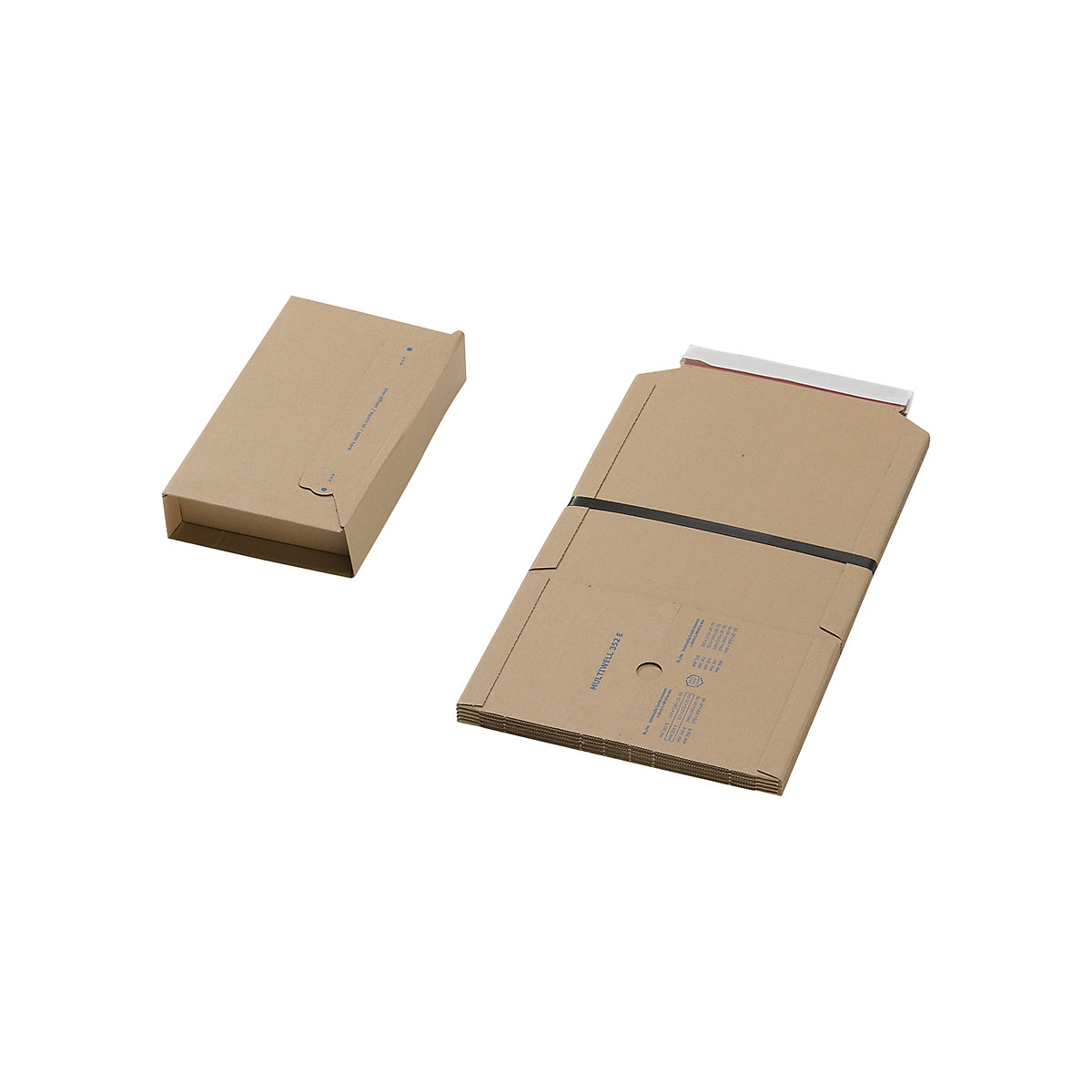 Emballage universel et pour livres – eurokraft basic, lot de 50, dimensions intérieures L x l 217 x 155 mm-5